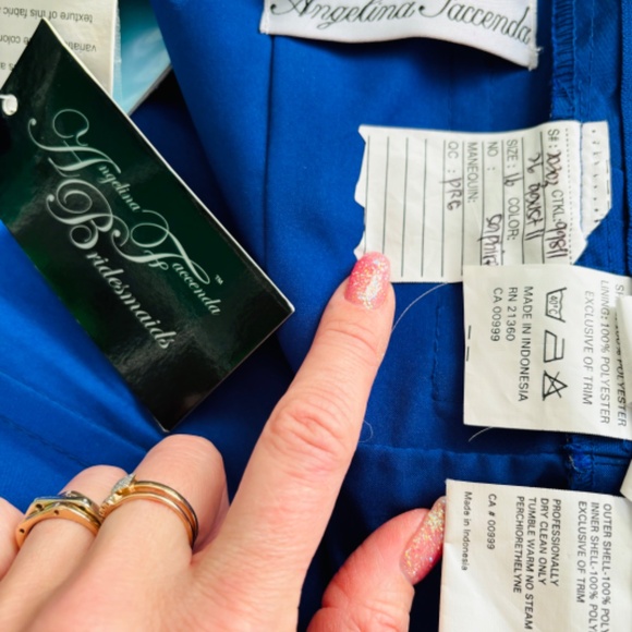 New Blue Dress for Prom - Picture 6 of 9